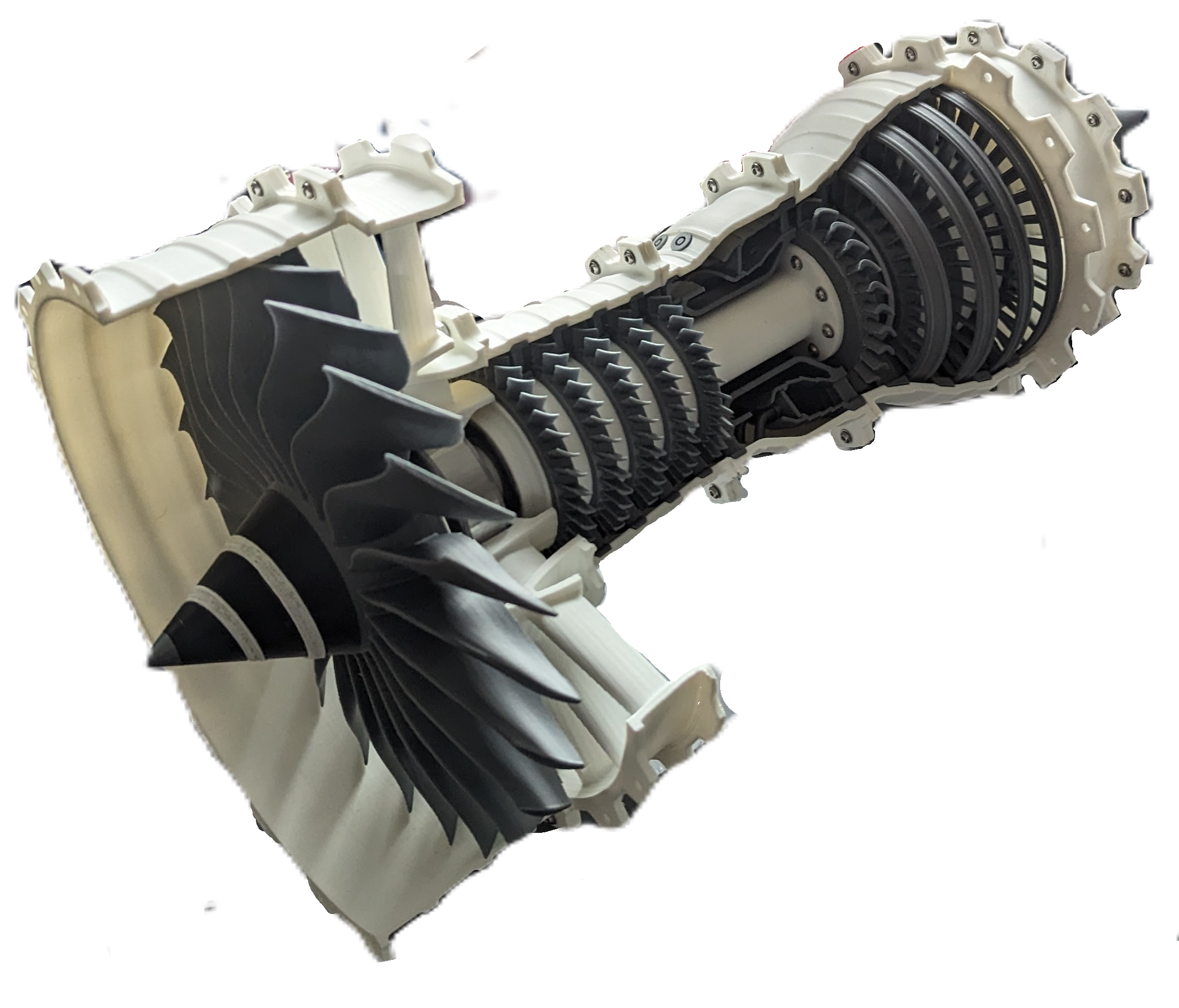 Rafael 3D printed turbofan